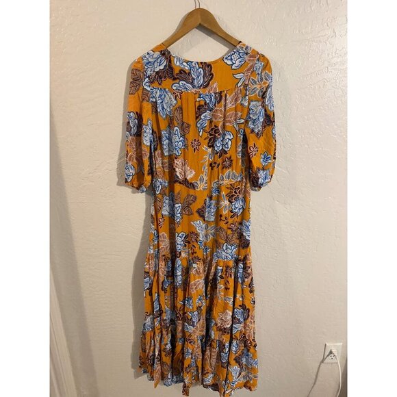 Anthropologie Abel the Label Mango Magic Boho Maxi Dress - Picture 11 of 11